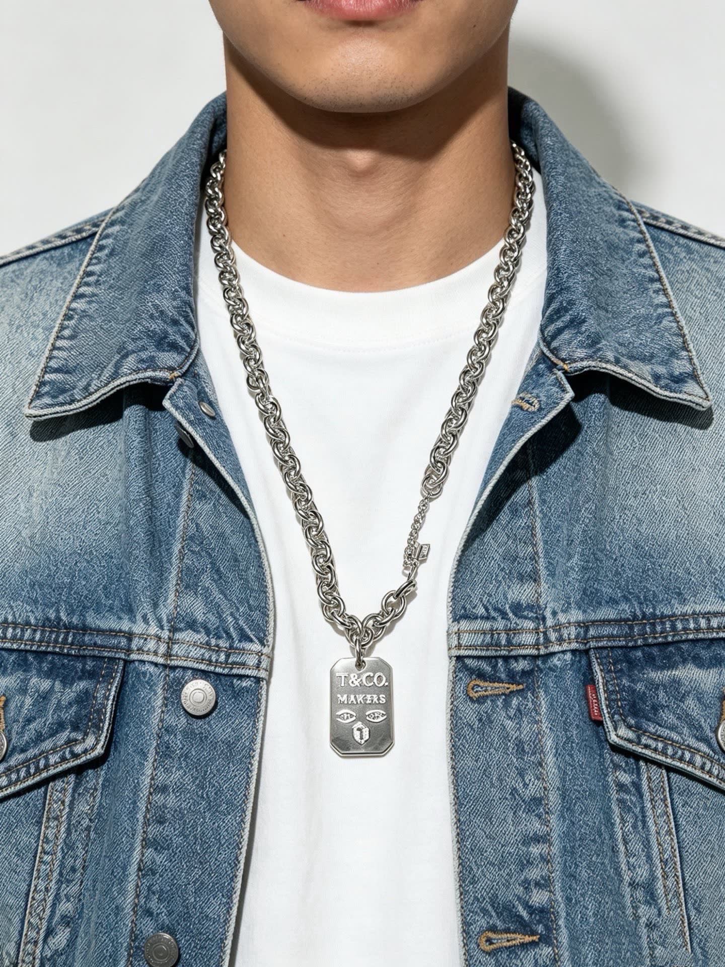 Tiffany & Co. Tag Necklace